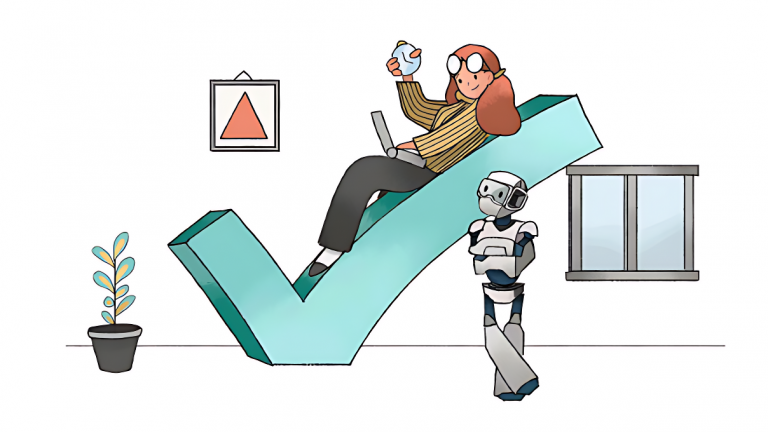 Using Grammar AI to check a text and save time.