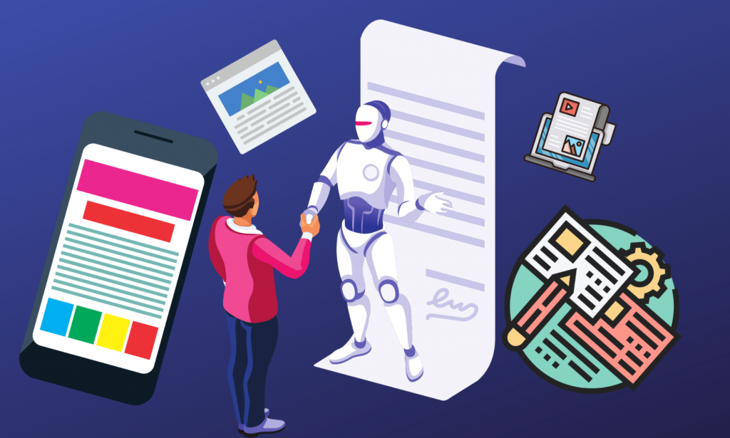 A human and robot interaction using Grammar AI