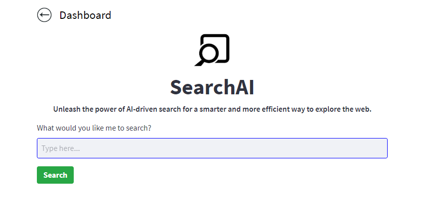 search ai ai search tool